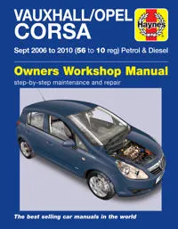 Alternativ bild 0 för Haynes Reparationshandbok, Vauxhall/opel Corsa, Universal, 4886