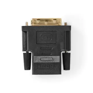 Produktfoto för HDMI Adapter, HDMI Hona till DVI-D 24+1-Pin Hane
