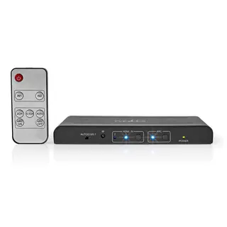 Produktfoto för HDMI Extractor, HDMI till HDMI/TosLink/2xRCA/3.5 mm, 4K@60Hz, 18 Gbps