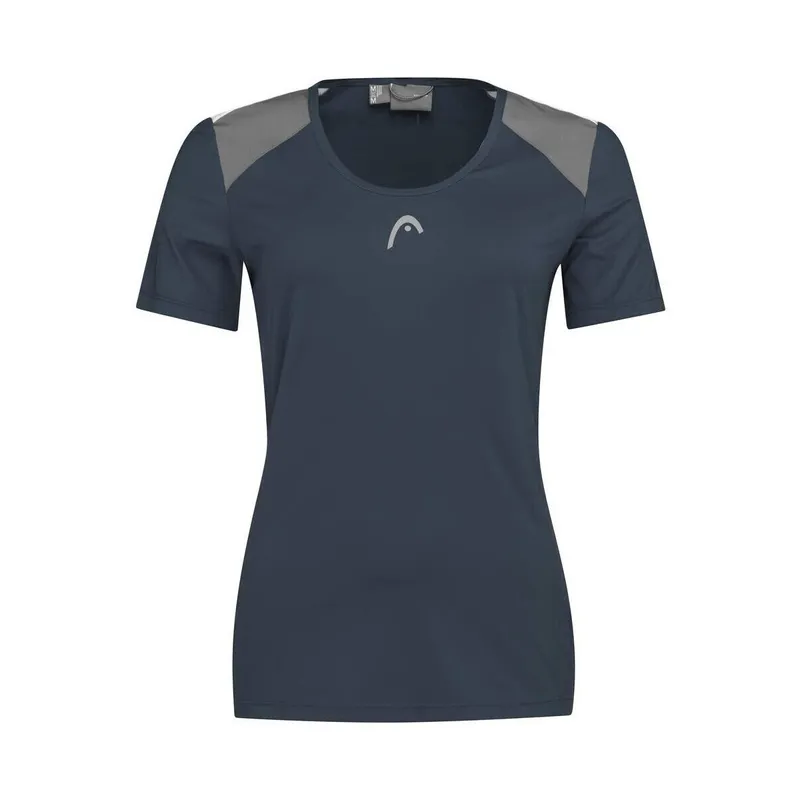 Bild 2 för Head Club 22 Tech T-Shirt Women Navy