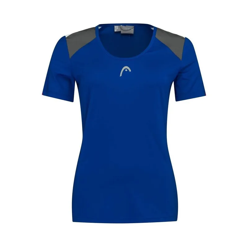Bild 2 för Head Club 22 Tech T-Shirt Women Royal Blue
