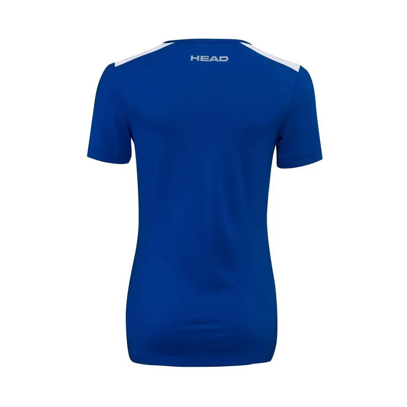 Bild 3 för Head Club 22 Tech T-Shirt Women Royal Blue