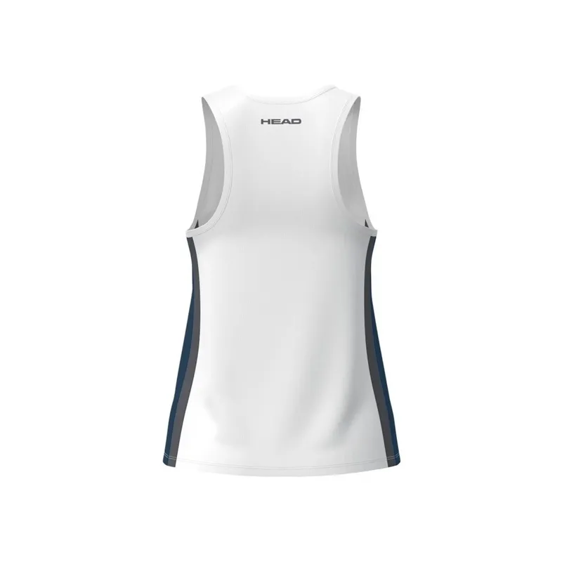 Bild 3 för Head Club 25 Tank Top Girls Navy/White