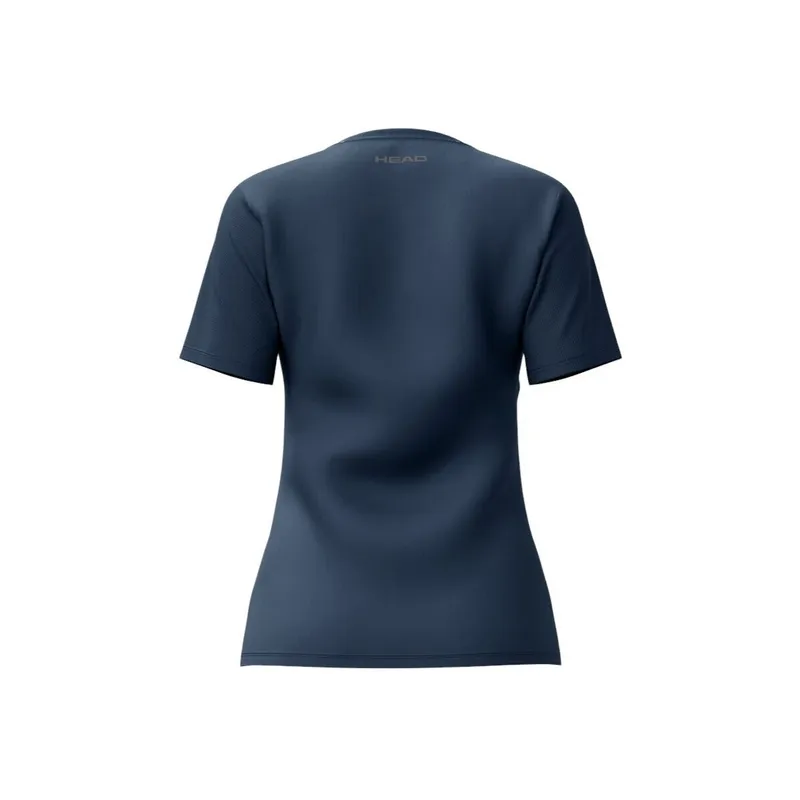 Bild 3 för Head Club 25 Tech T-Shirt Girls Navy