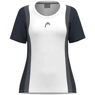 Produktfoto för Head Club 25 Tech T-Shirt Girls Navy/White