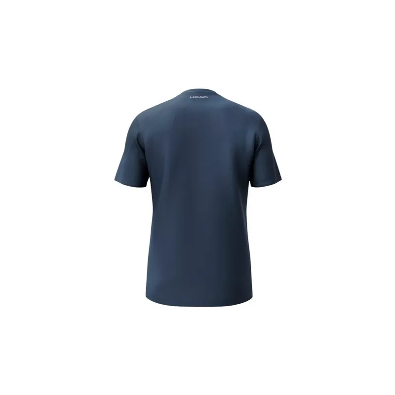 Bild 3 för Head Club 25 Tech T-shirt Navy
