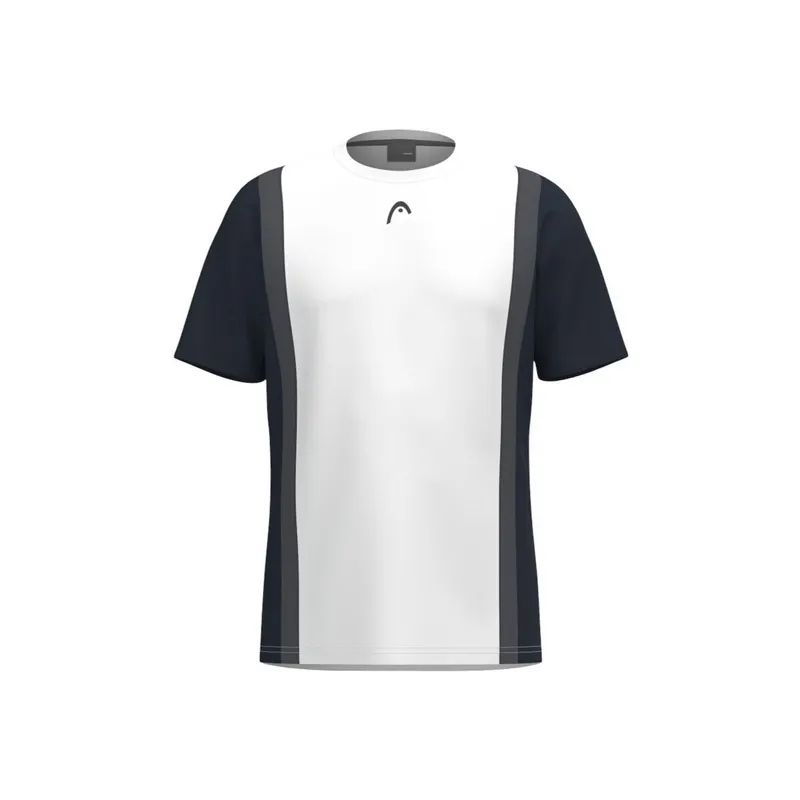 Bild 2 för Head Club 25 Tech T-shirt Navy/White