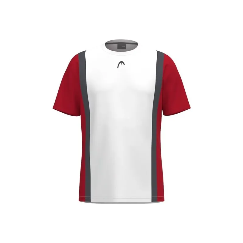 Bild 2 för Head Club 25 Tech T-shirt Red/White