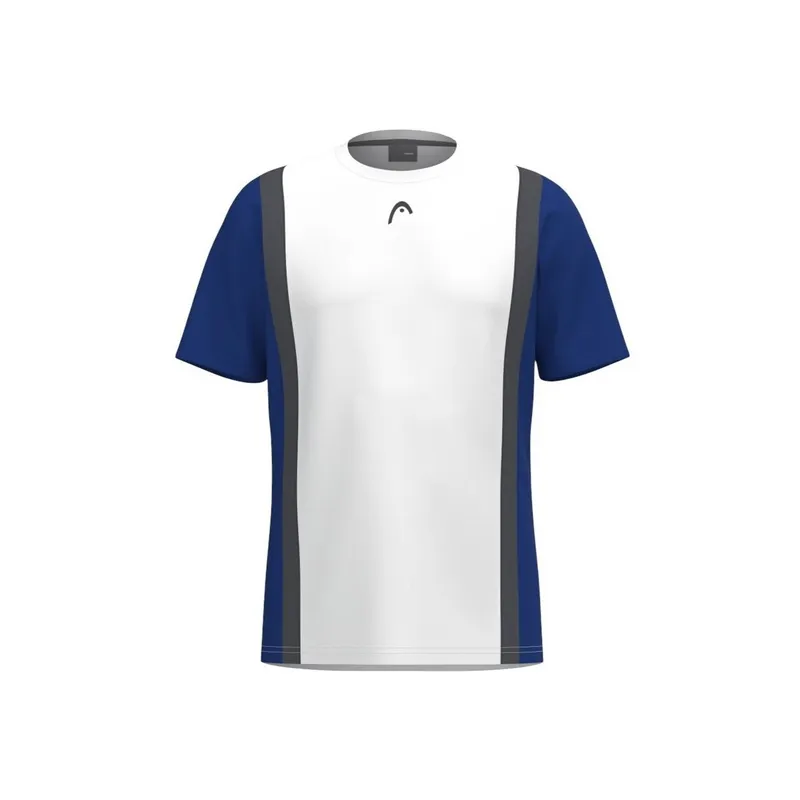 Bild 2 för Head Club 25 Tech T-shirt Royal/White