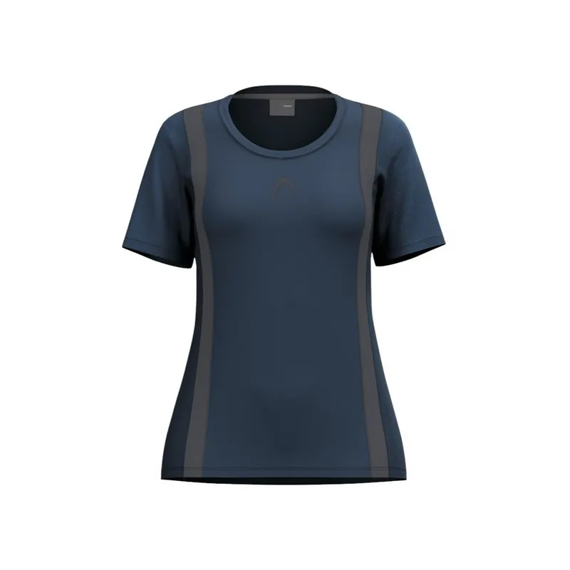 Bild 2 för Head Club 25 Tech T-shirt Women Navy