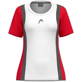 Produktfoto för Head Club 25 Tech T-shirt Women Red/White