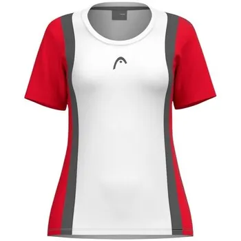 Bild 1 för Head Club 25 Tech T-shirt Women Red/White