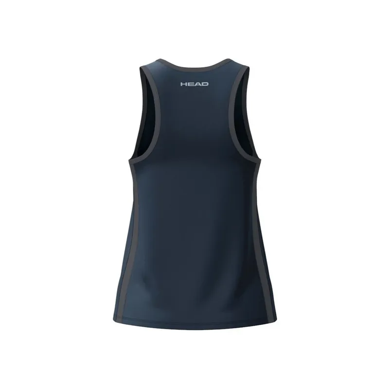 Bild 4 för Head Club 25 Tech Tank Top Women Navy