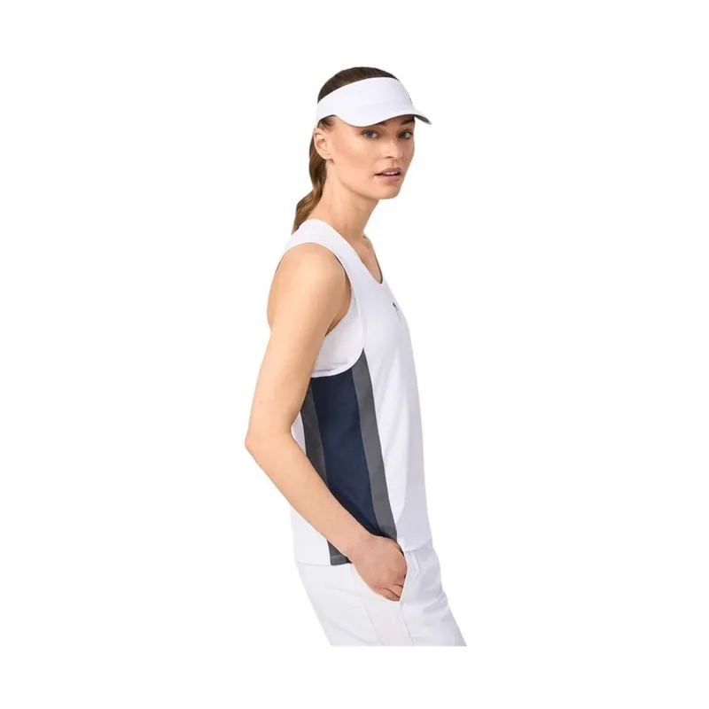 Bild 4 för Head Club 25 Tech Tank Top Women Navy/White