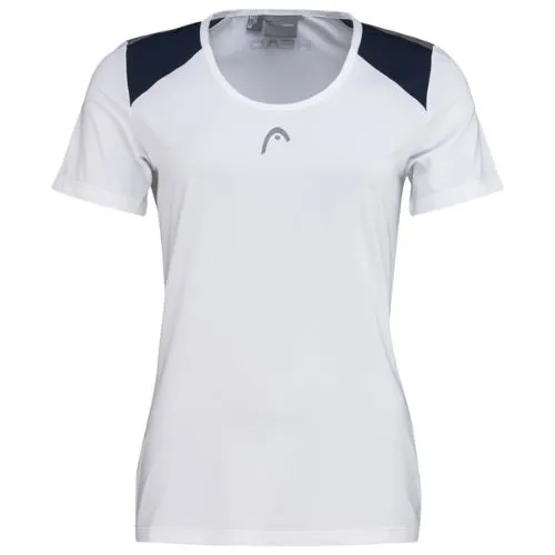 Alternativ bild 0 för Head Club Tech T-shirt Dam White/Dress Blue