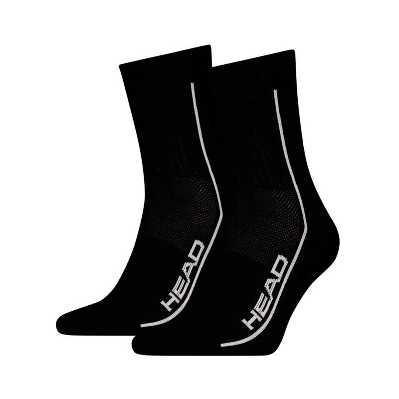 Alternativ bild 0 för Head Performance Crew Socks 2-Pack Black