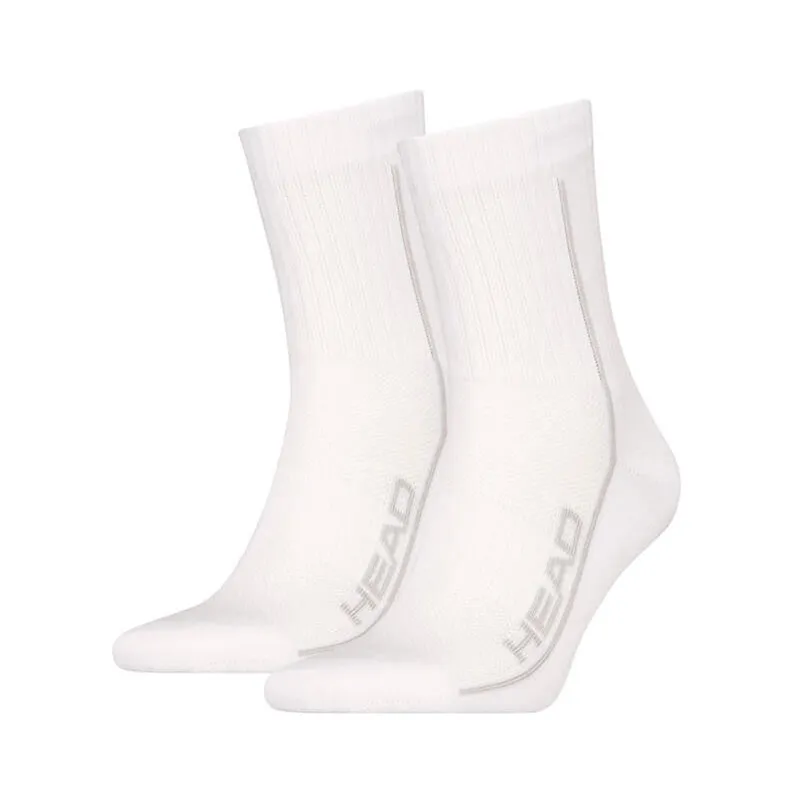 Alternativ bild 0 för Head Performance Crew Socks 2-Pack White