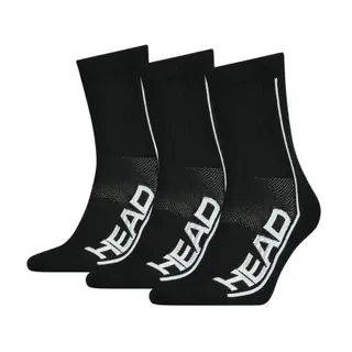 Produktfoto för Head Performance Socks 3-Pack Black/White