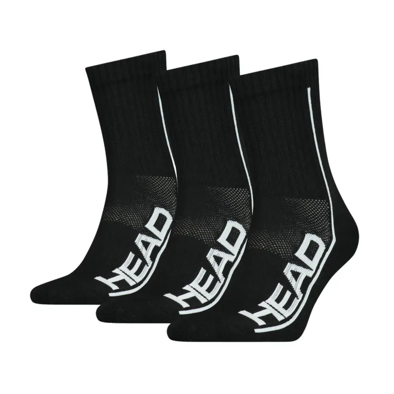 Alternativ bild 0 för Head Performance Socks 3-Pack Black/White