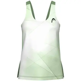 Produktfoto för Head Spirit Tank Top Women White/Celery Green