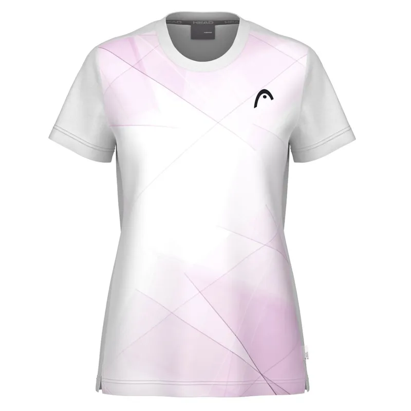 Alternativ bild 0 för Head Tie-Break T-shirt Women White/Alight Lilac