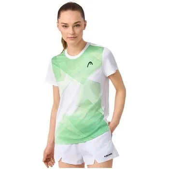 Bild 1 för Head Tie-Break T-shirt Women White/Celery Green