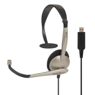 Produktfoto för Headset CS95 Mono On-Ear Mic USB Champagne