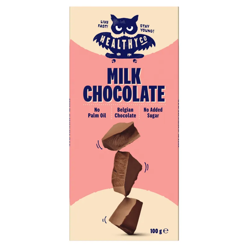 Bild 1 för HealthyCo Milk Chocolate 100 g