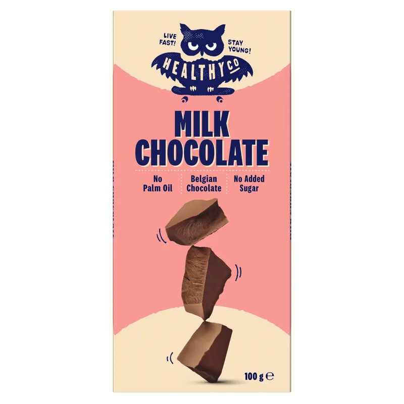 Bild 2 för HealthyCo Milk Chocolate 100 g