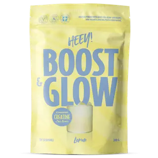 Produktfoto för Heey! Boost & Glow Creatine + Coll-egan Lemon 300 g
