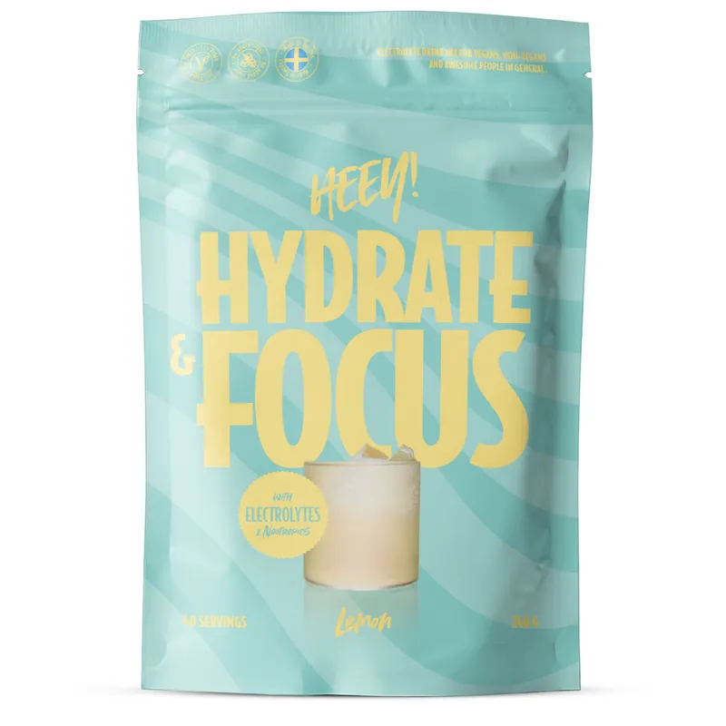 Bild 2 för Heey! Elektrolyter + Lions Mane Lemon 240 g