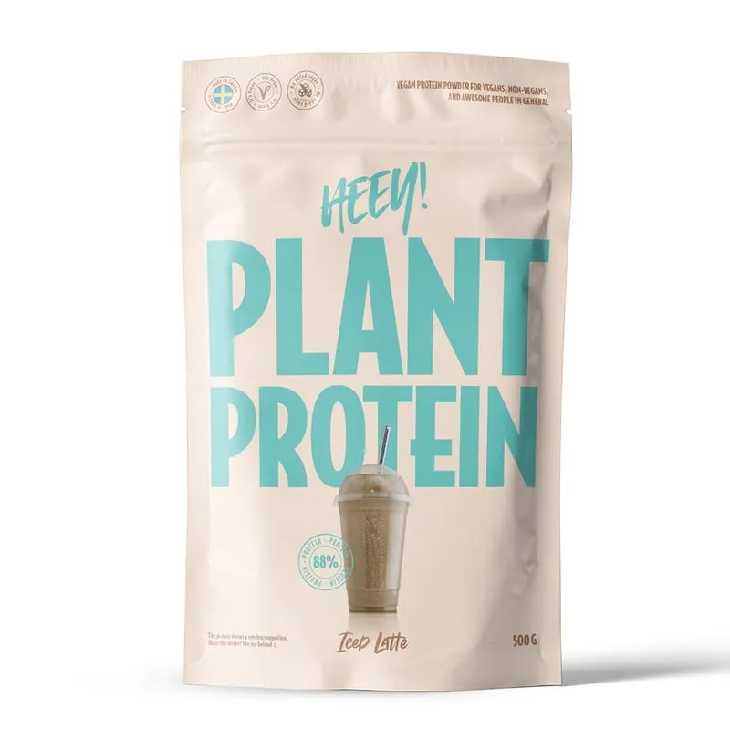 Bild 1 för Heey! Veganskt Protein Iced Latte 500 g
