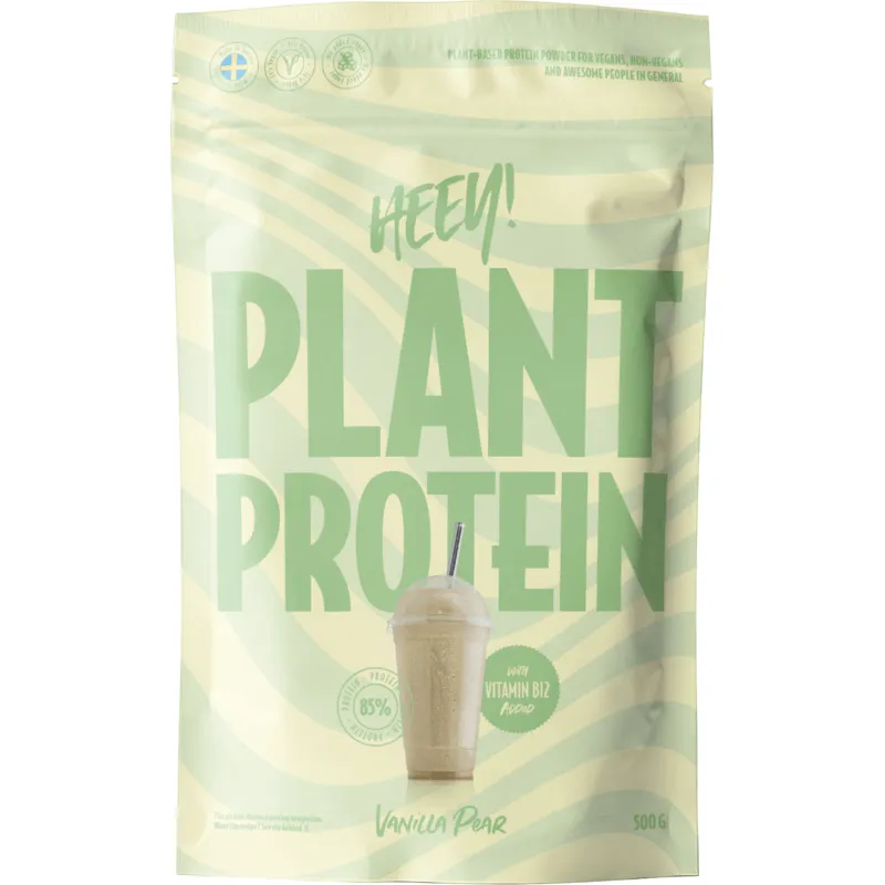 Bild 1 för Heey! Veganskt Protein Päron Vanilj 500 g
