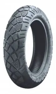 Produktfoto för Heidenau K58 mod Snowtex ( 130/70-12 RF TL 62P Bakhjul, M+S märkt, Silica SiO2, Framhjul )