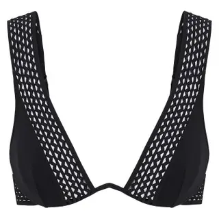 Produktfoto för Heidi Klum Intimates BH Forget Me Not 1-4 Cup Bra Svart C 70 Dam