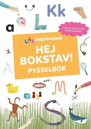 Produktfoto för Hej bokstav! Pysselbok
