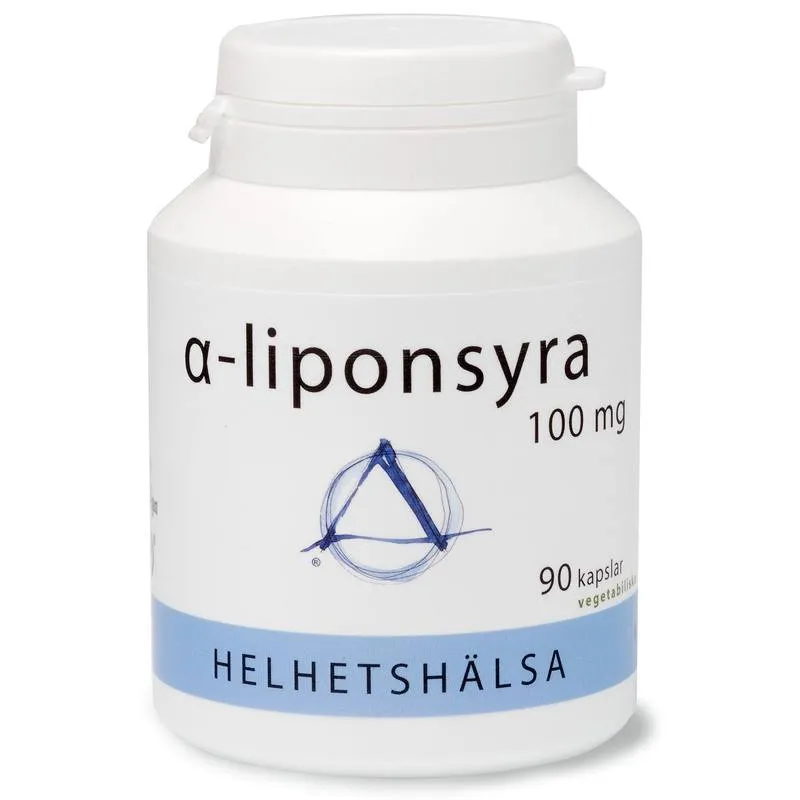 Bild 1 för Helhetshälsa Alfa-liponsyra 90 kapslar