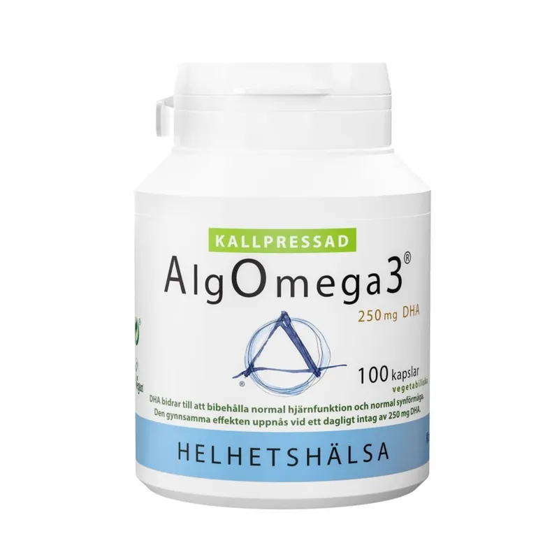 Bild 2 för Helhetshälsa AlgOmega3 kallpressad (500 mg) 100 kapslar