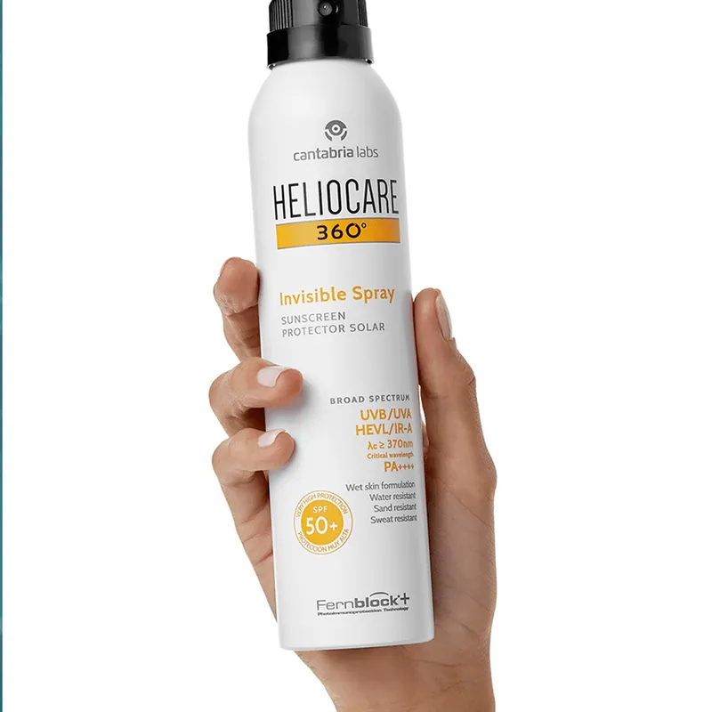 Bild 7 för Heliocare 360º Invisible Spray SPF50+ 200 ml