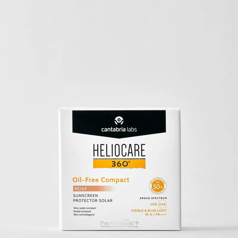 Bild 4 för Heliocare 360º Oil Free Compact Beige SPF50+ 10 g