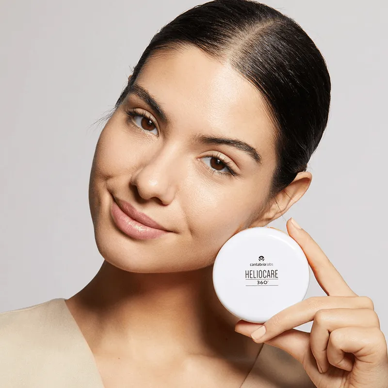 Bild 6 för Heliocare 360º Oil Free Compact Beige SPF50+ 10 g