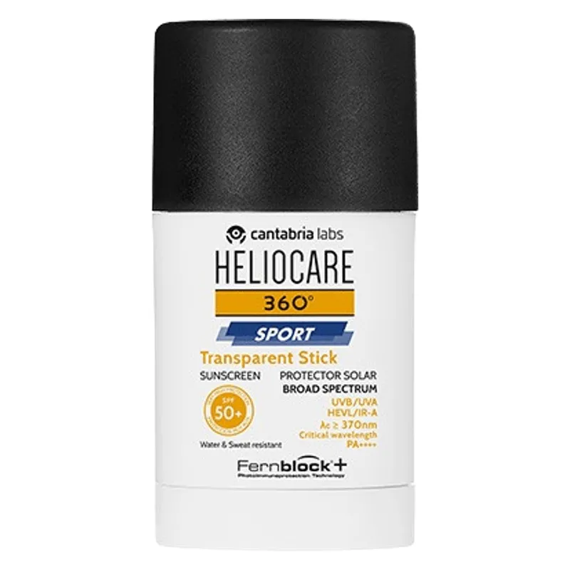 Bild 1 för Heliocare 360º Sport Transparent Stick SPF50+ 25 ml