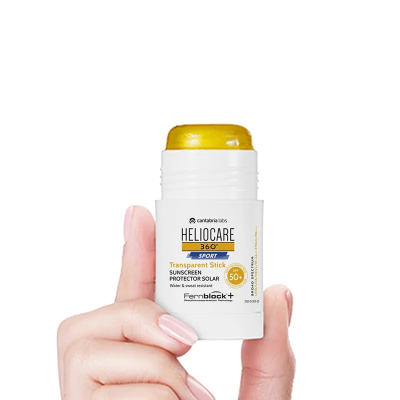 Bild 4 för Heliocare 360º Sport Transparent Stick SPF50+ 25 ml