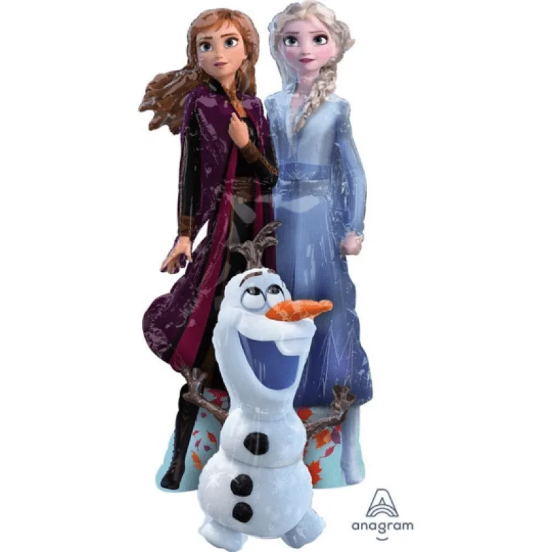 Alternativ bild 0 för Heliumballong Airwalker Frost - Anna, Elsa & Olof