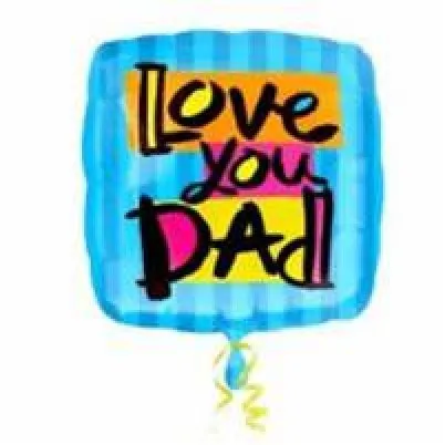 Alternativ bild 0 för Heliumballong love you dad