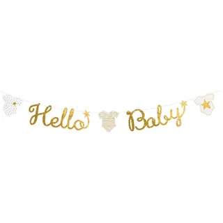 Produktfoto för Hello Baby Banderoll 160cm