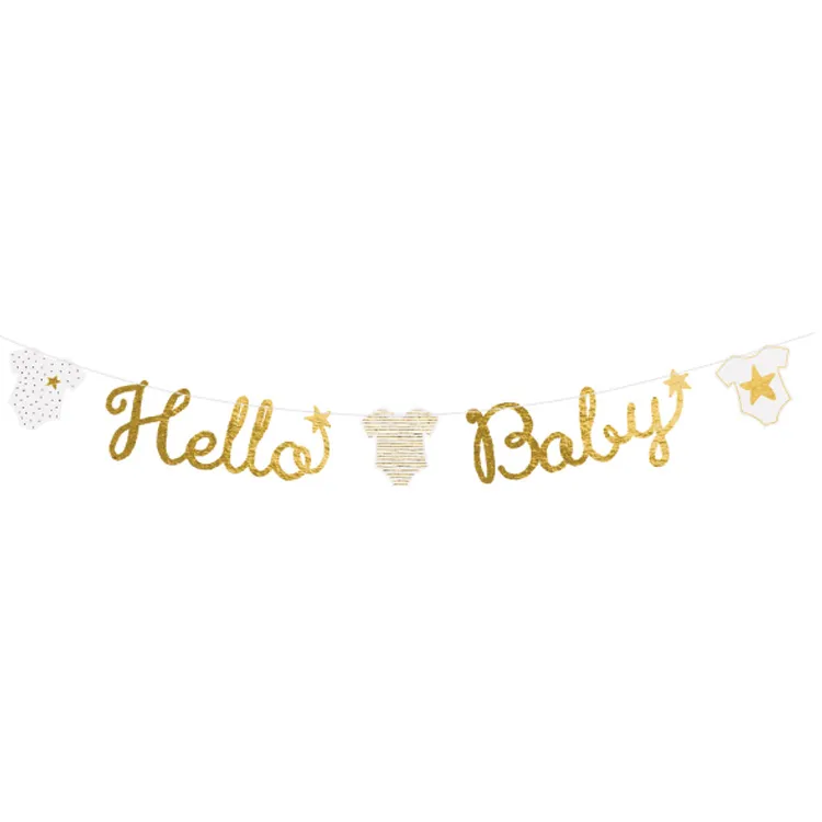 Alternativ bild 0 för Hello Baby Banderoll 160cm