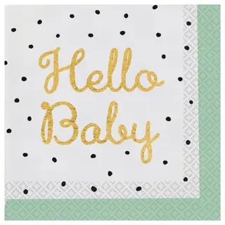 Produktfoto för Hello Baby Servett 16-pack