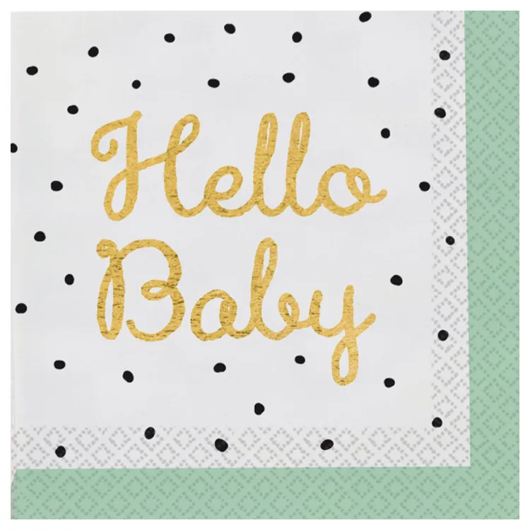 Alternativ bild 0 för Hello Baby Servett 16-pack