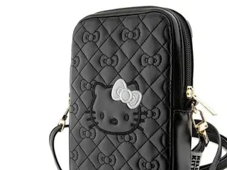 Produktfoto för Hello Kitty Bag black Quilted Bows Strap